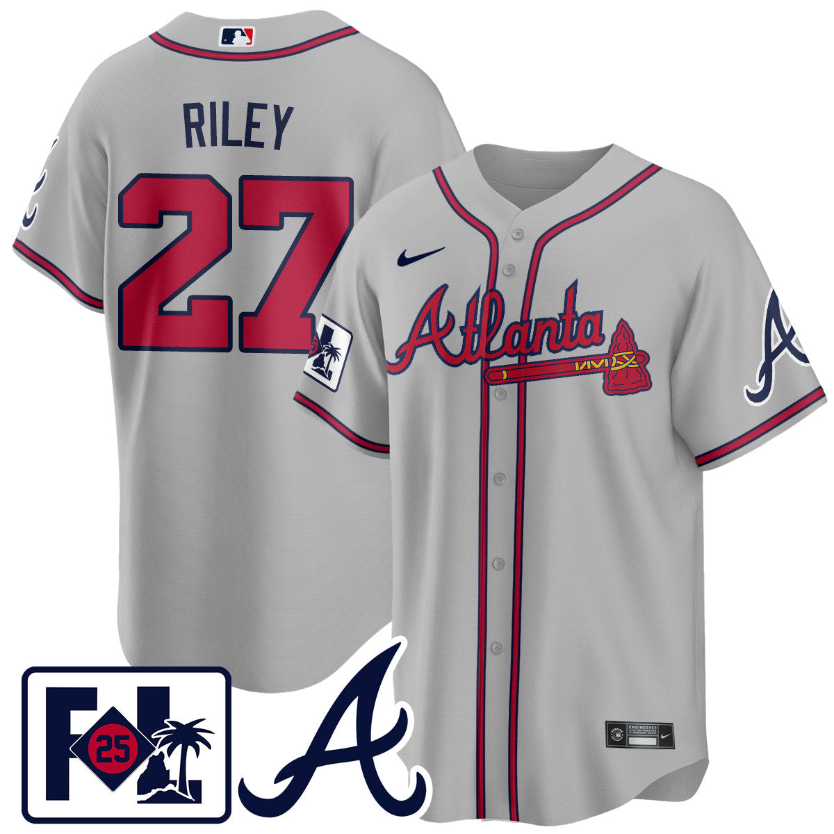 ATL 2025 Spring Training Jersey - Stitched