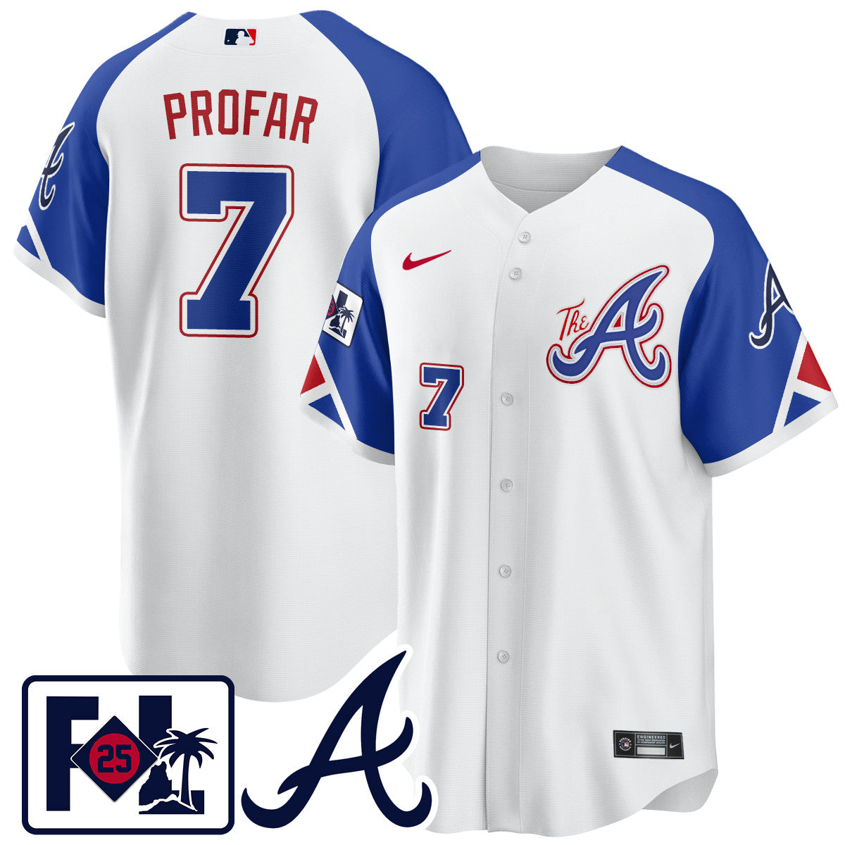 ATL 2025 Spring Training Jersey - Stitched