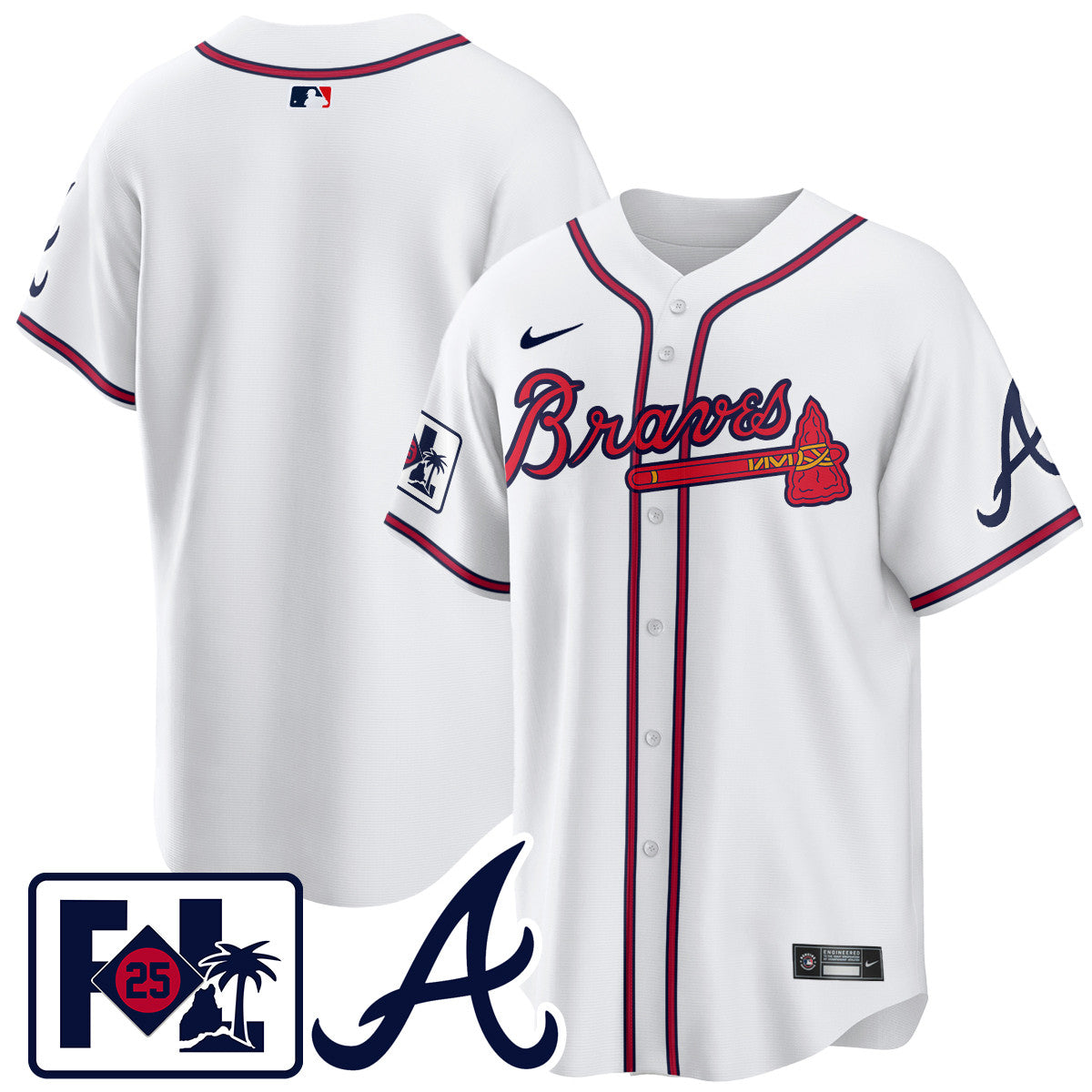 ATL 2025 Spring Training Jersey - Stitched