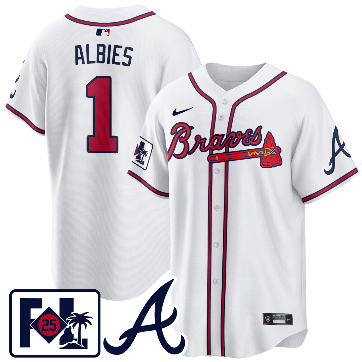 ATL 2025 Spring Training Jersey - Stitched