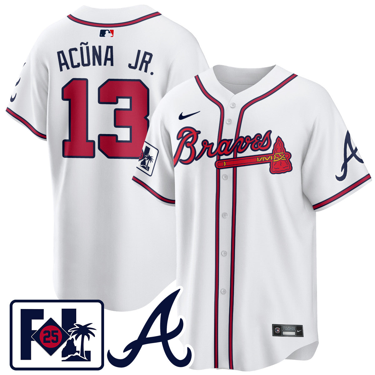 ATL 2025 Spring Training Jersey - Stitched