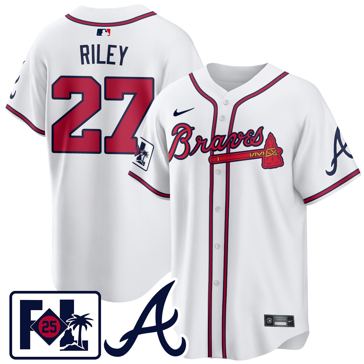 ATL 2025 Spring Training Jersey - Stitched