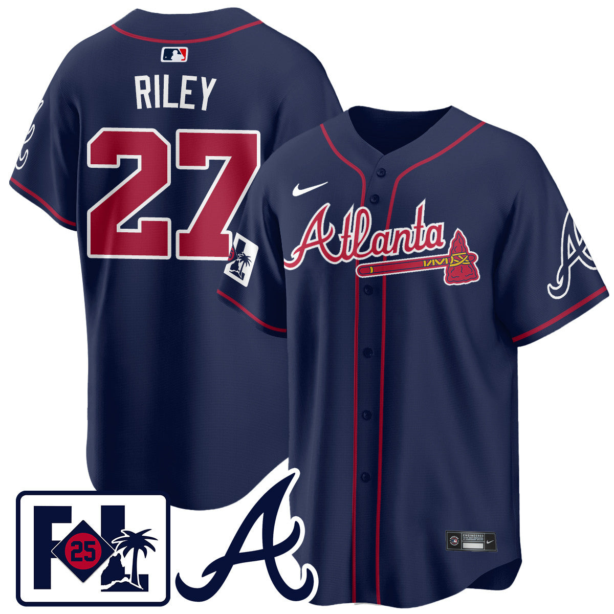 ATL 2025 Spring Training Jersey - Stitched