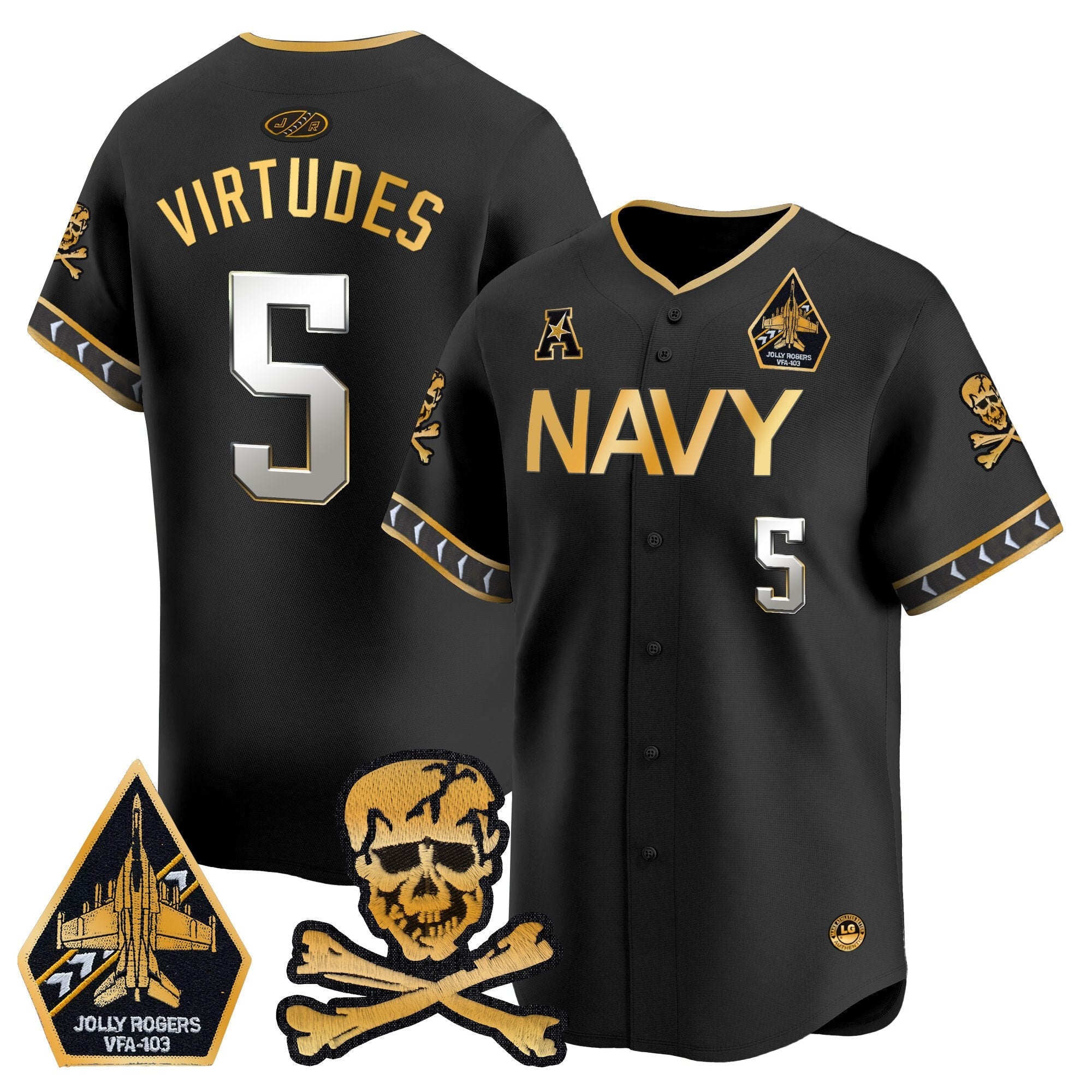 Navy MID 2025 Vapor Premier Limited Jersey - Stitched