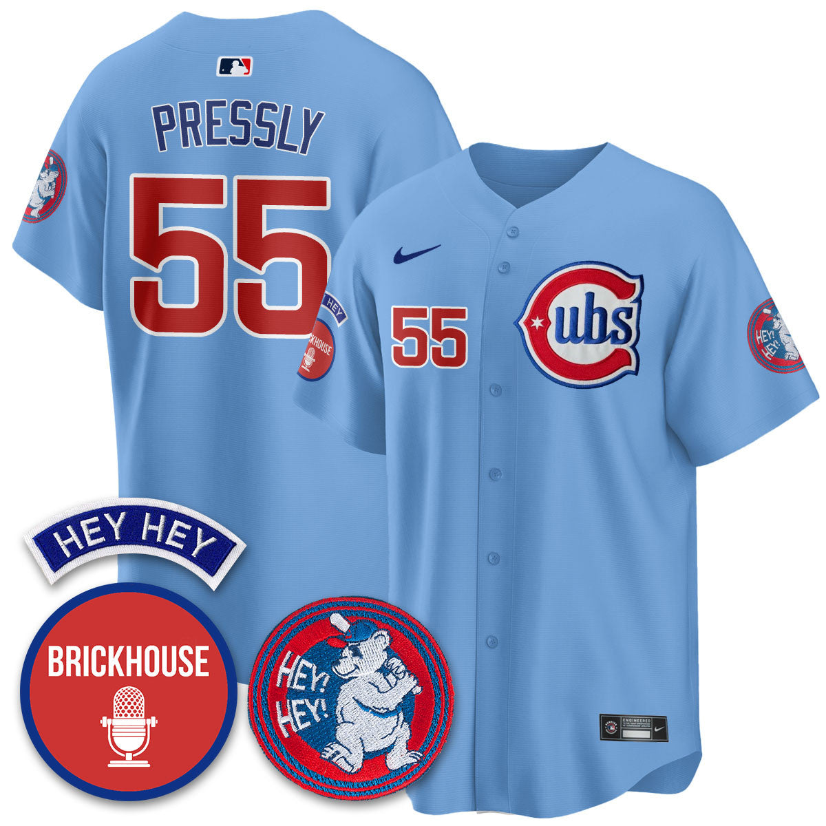 CHC Limited Jersey - Jack Brickhouse "Hey Hey" Patch - Stitched