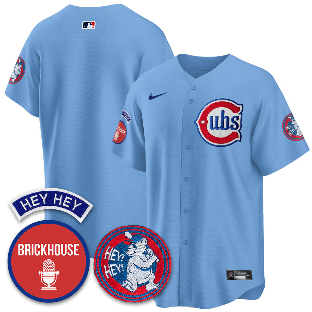 CHC Limited Jersey - Jack Brickhouse "Hey Hey" Patch - Stitched