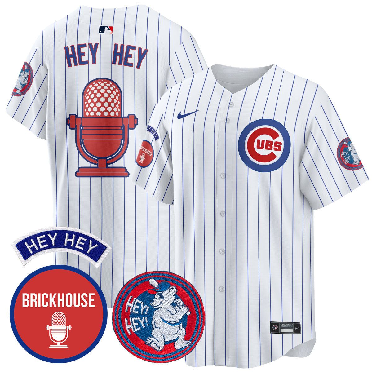 CHC Limited Jersey - Jack Brickhouse "Hey Hey" Patch - Stitched