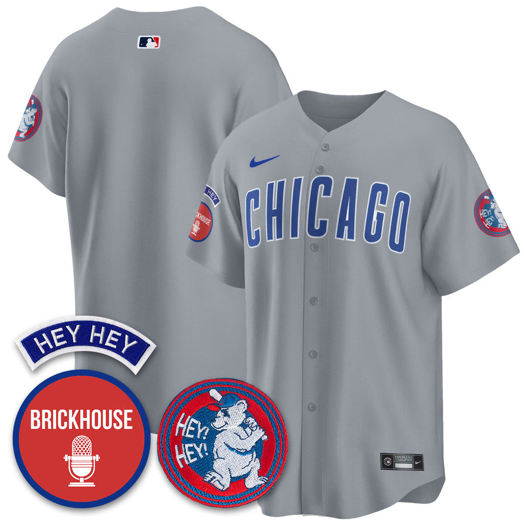 CHC Limited Jersey - Jack Brickhouse "Hey Hey" Patch - Stitched