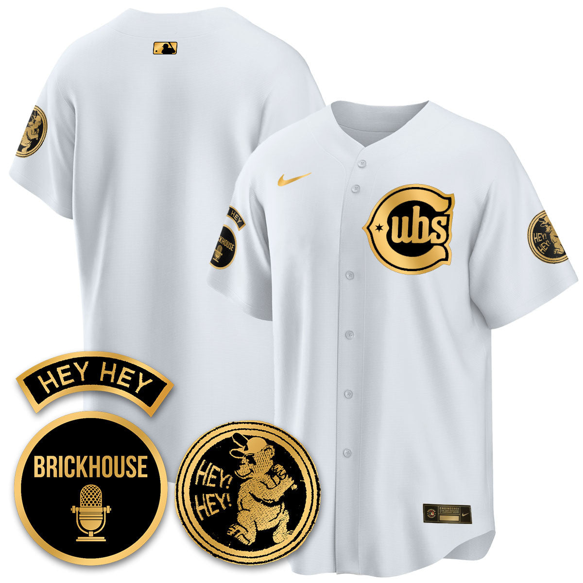 CHC Limited Jersey - Jack Brickhouse "Hey Hey" Patch - Stitched