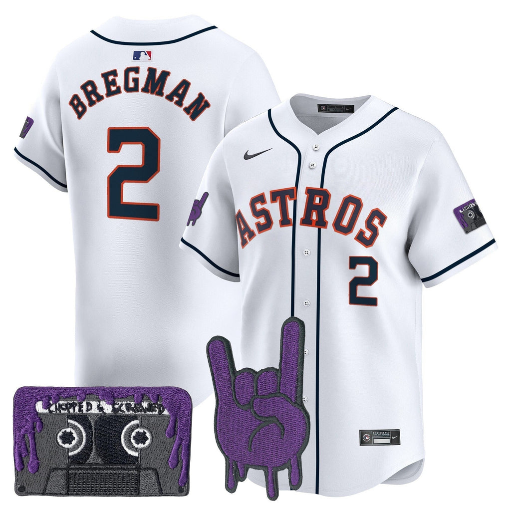 HOU DJ Screw Patch Vapor Premier Limited Jersey - Stitched