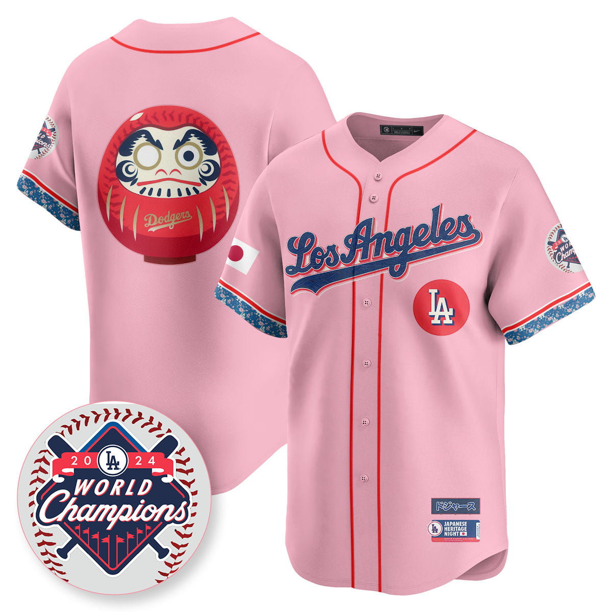 LAD Japanese Heritage Night Jersey - Stitched