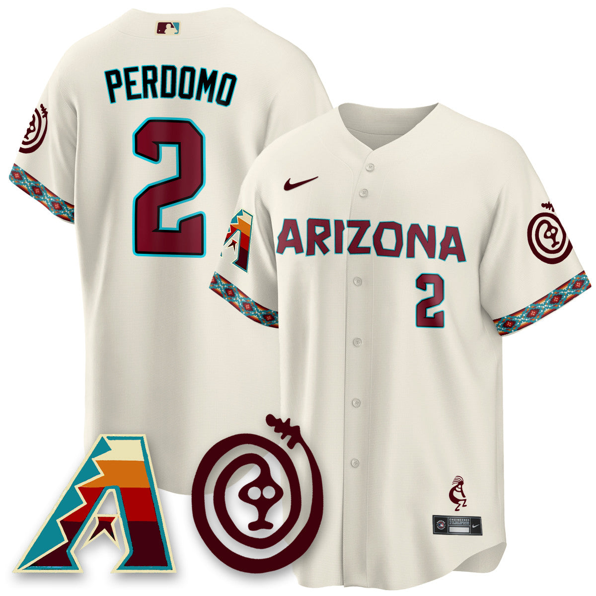 ARI City Connect Concept Jersey V2 - Stitched