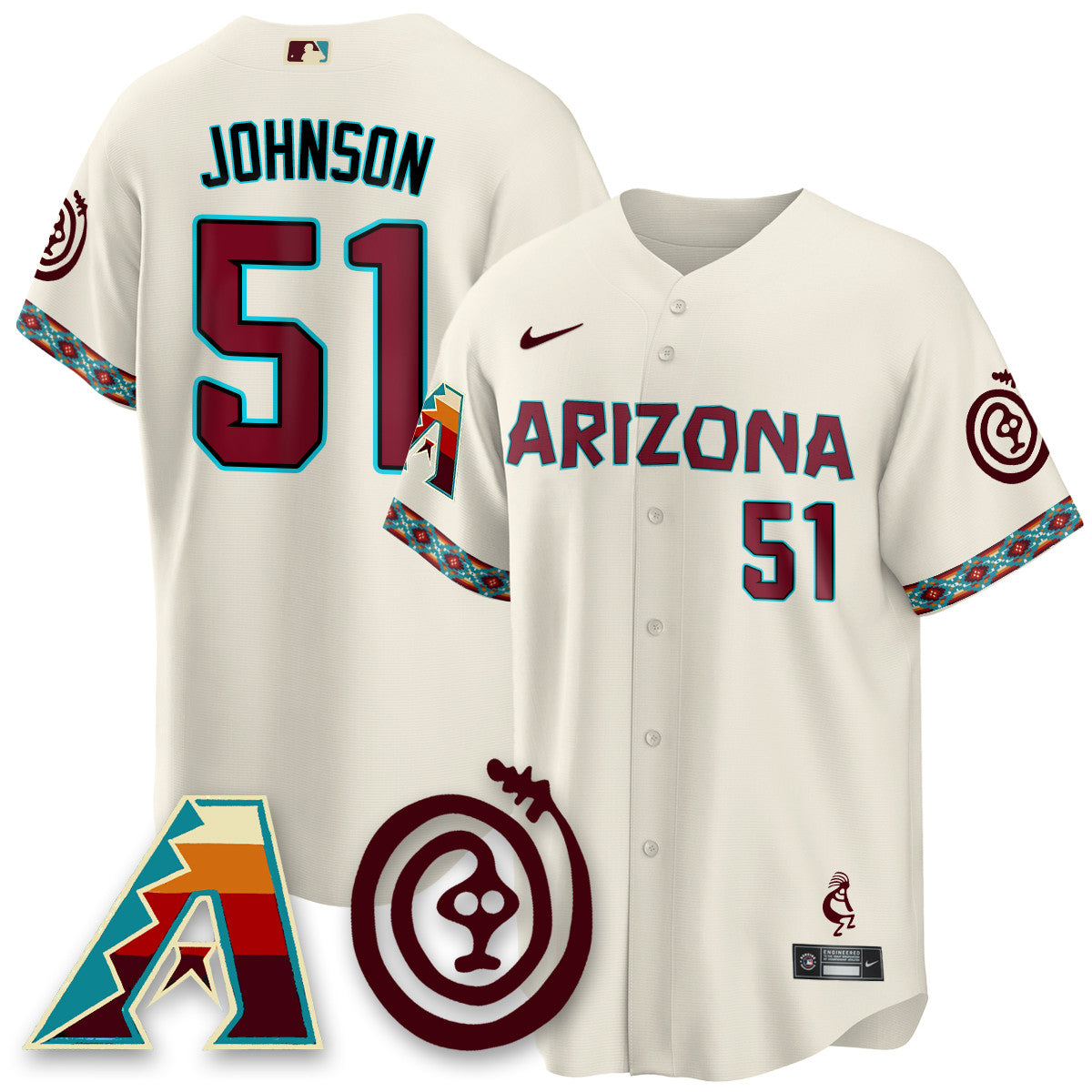 ARI City Connect Concept Jersey V2 - Stitched