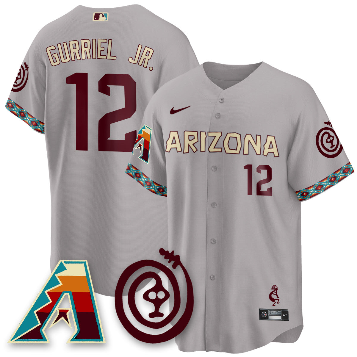 ARI City Connect Concept Jersey V2 - Stitched