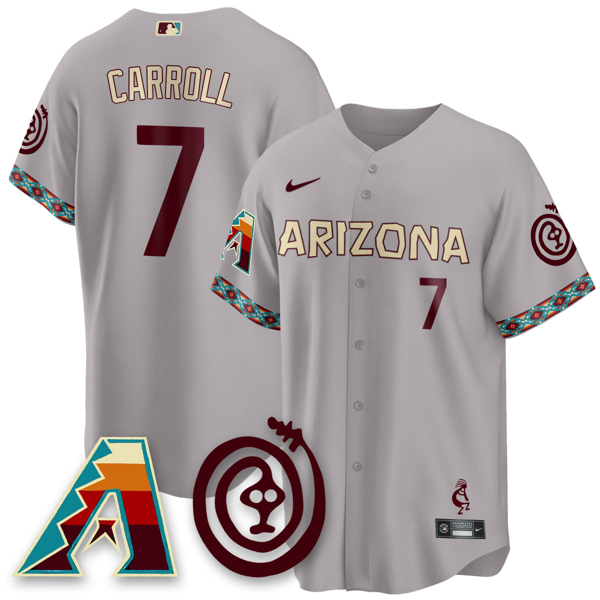 ARI City Connect Concept Jersey V2 - Stitched