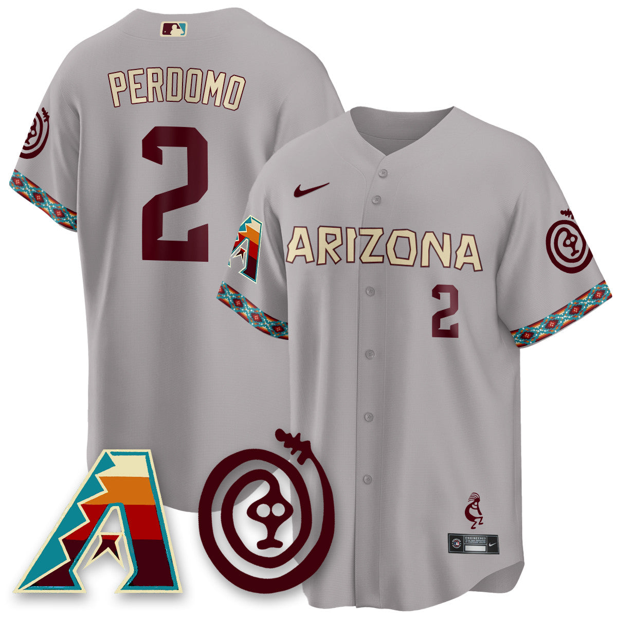 ARI City Connect Concept Jersey V2 - Stitched