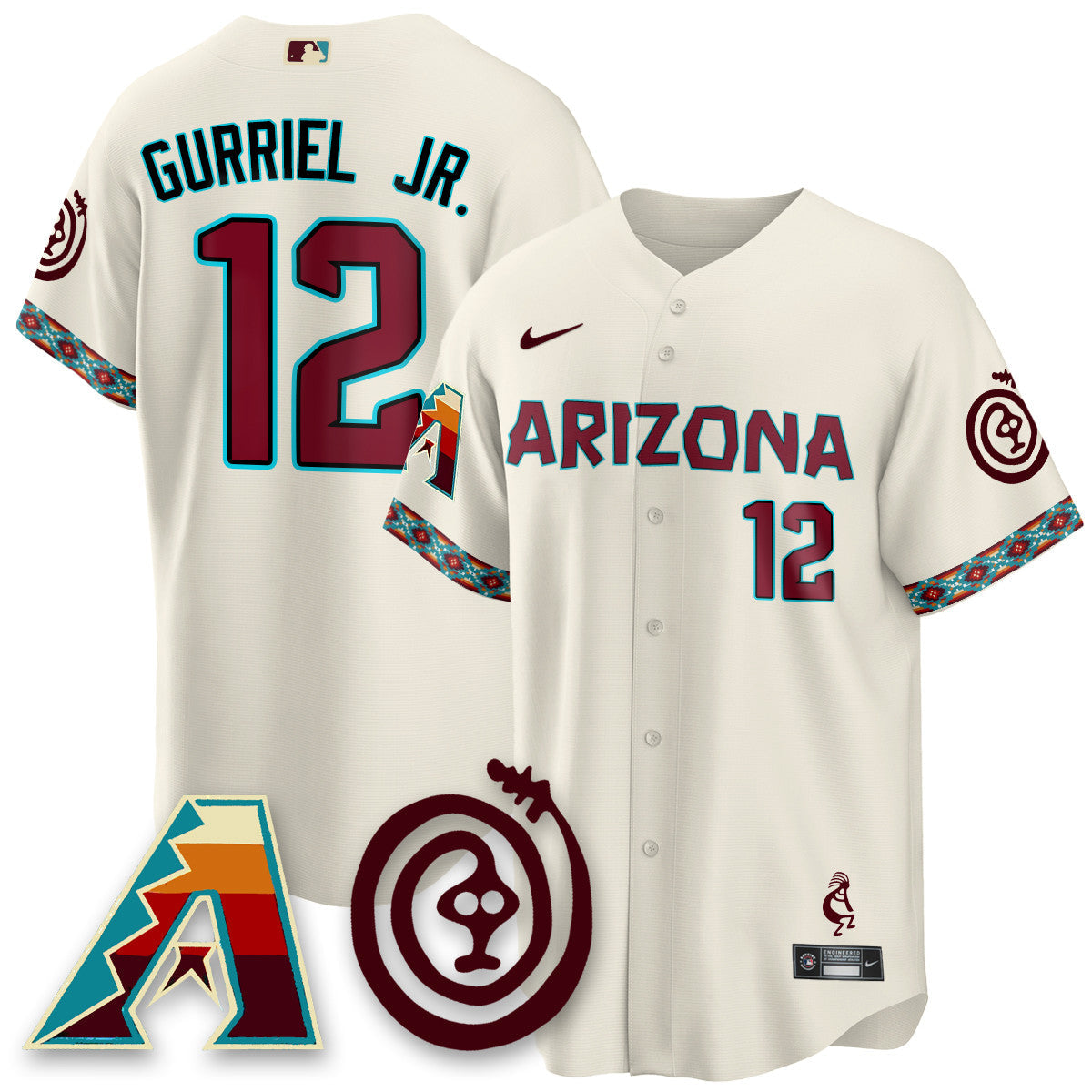ARI City Connect Concept Jersey V2 - Stitched