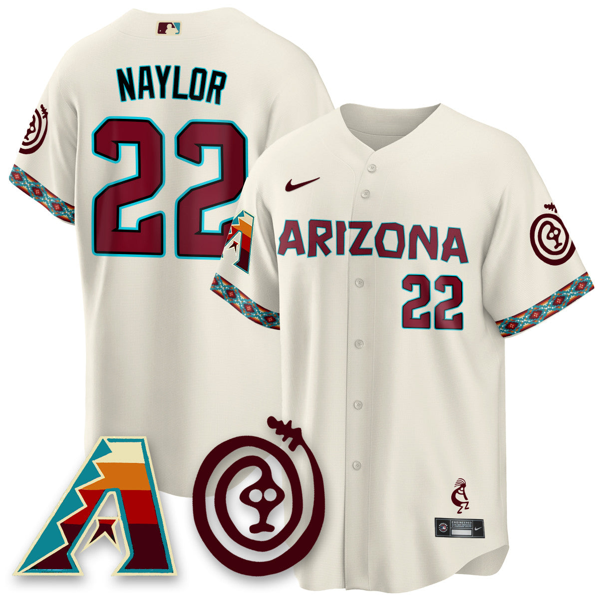 ARI City Connect Concept Jersey V2 - Stitched