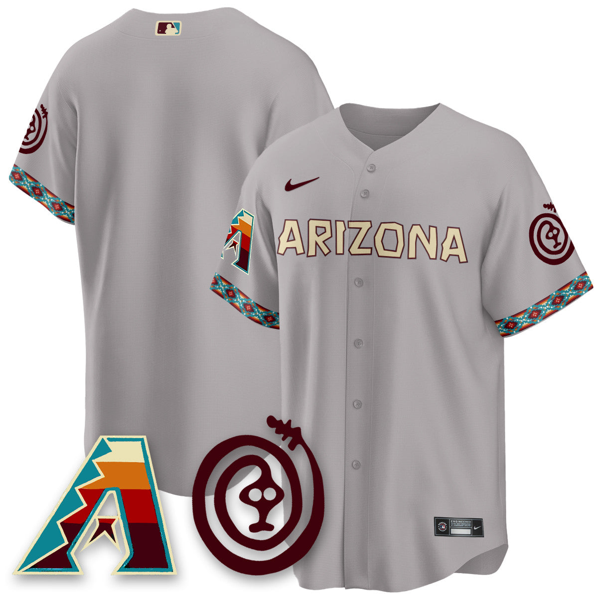ARI City Connect Concept Jersey V2 - Stitched