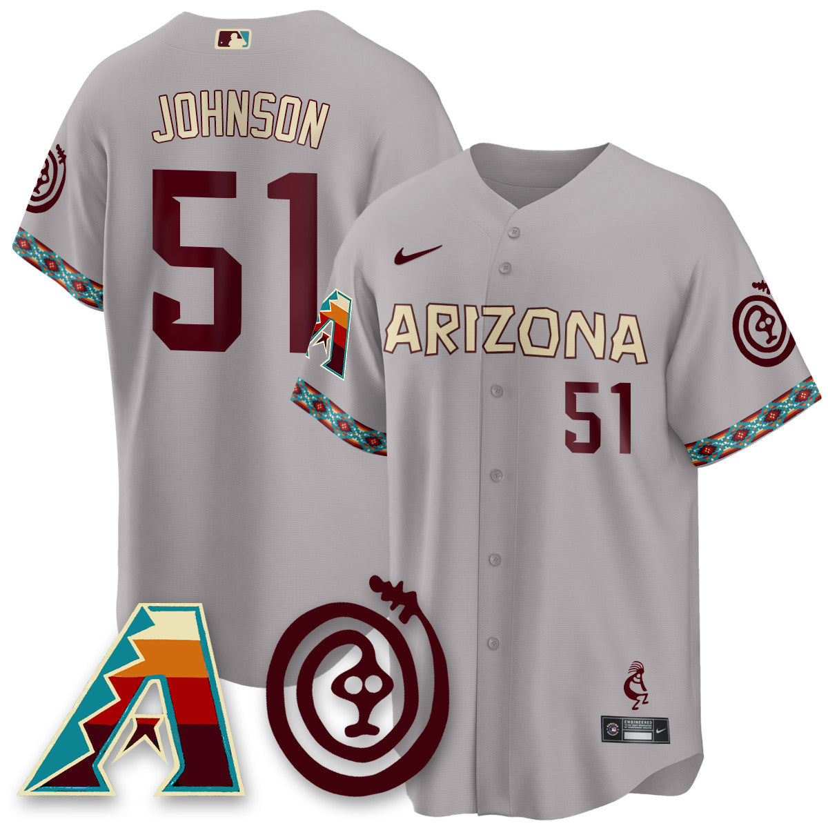ARI City Connect Concept Jersey V2 - Stitched