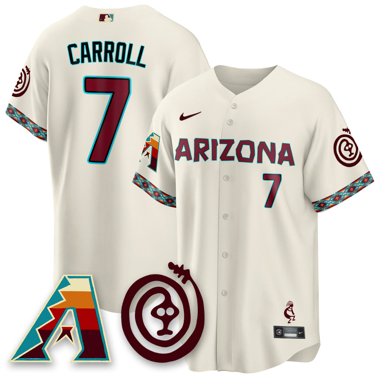 ARI City Connect Concept Jersey V2 - Stitched