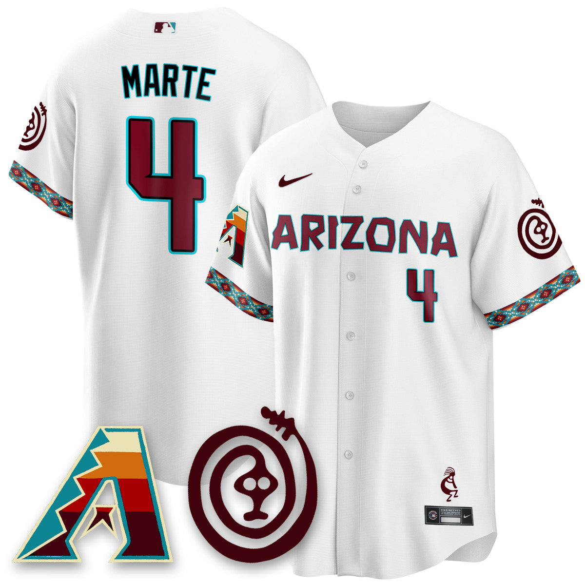 ARI City Connect Concept Jersey V2 - Stitched