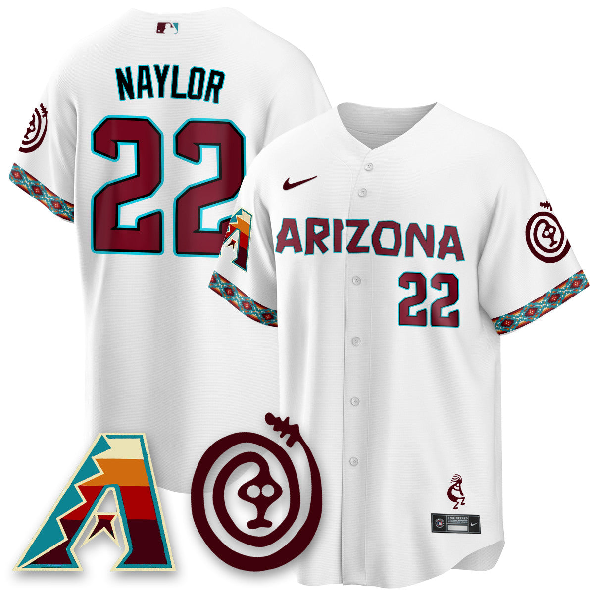 ARI City Connect Concept Jersey V2 - Stitched