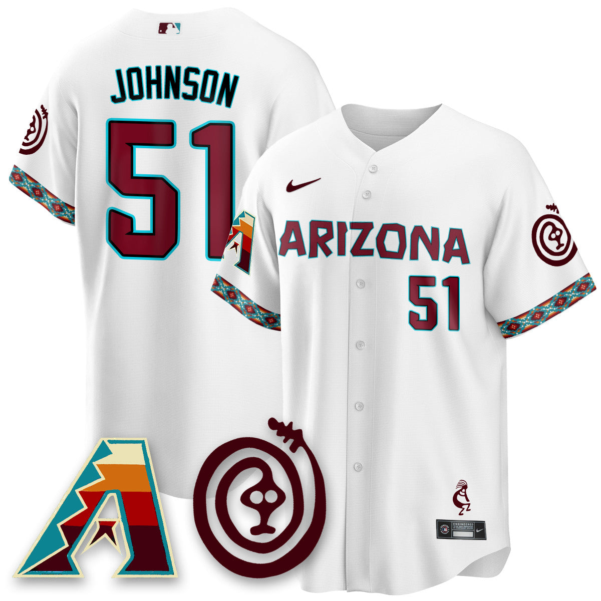 ARI City Connect Concept Jersey V2 - Stitched