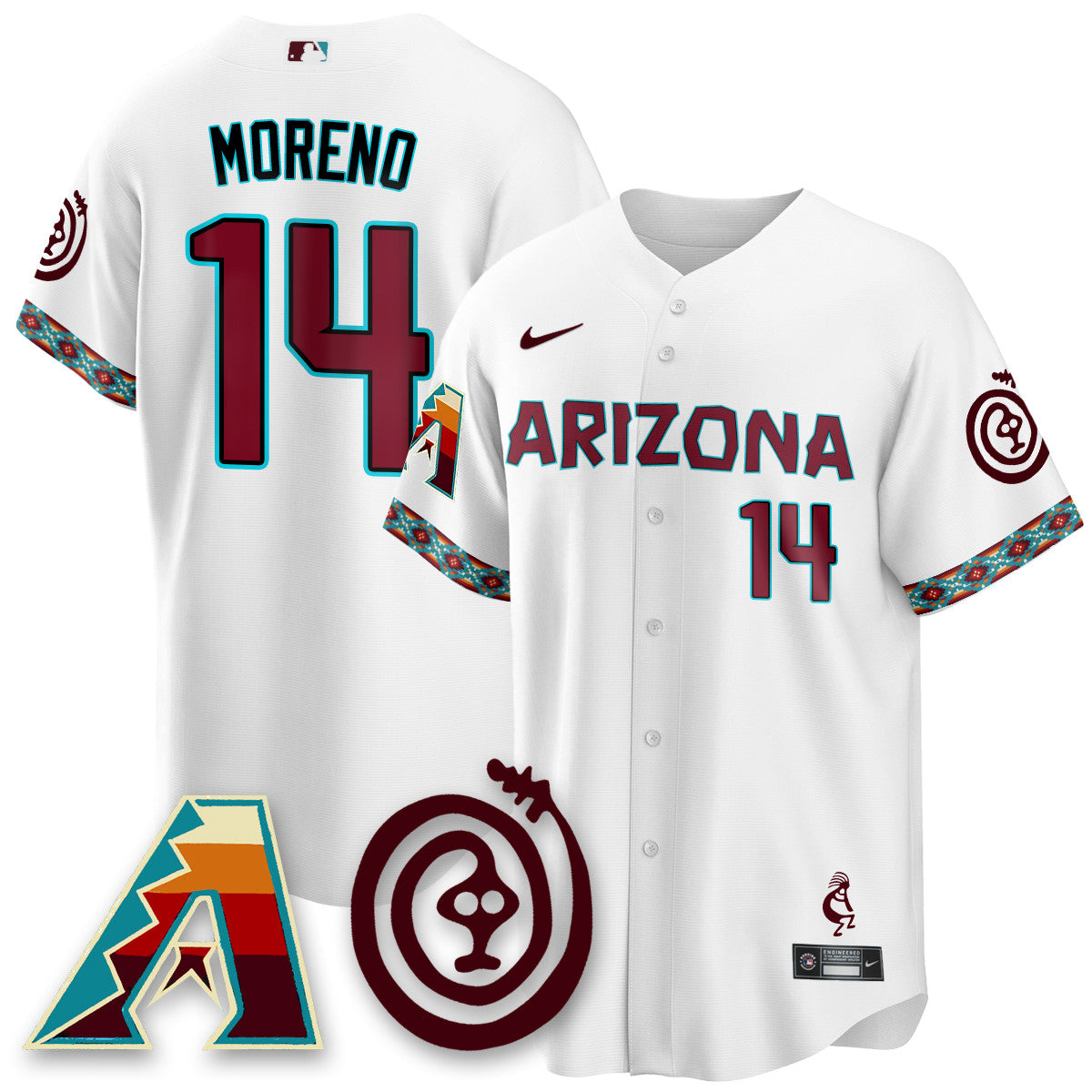 ARI City Connect Concept Jersey V2 - Stitched