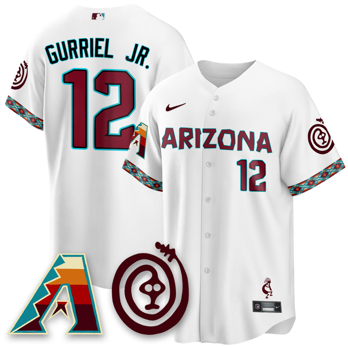 ARI City Connect Concept Jersey V2 - Stitched