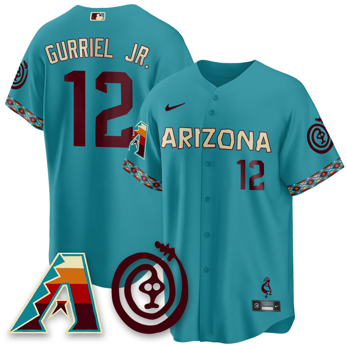 ARI City Connect Concept Jersey V2 - Stitched