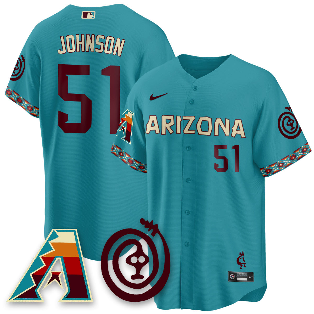 ARI City Connect Concept Jersey V2 - Stitched