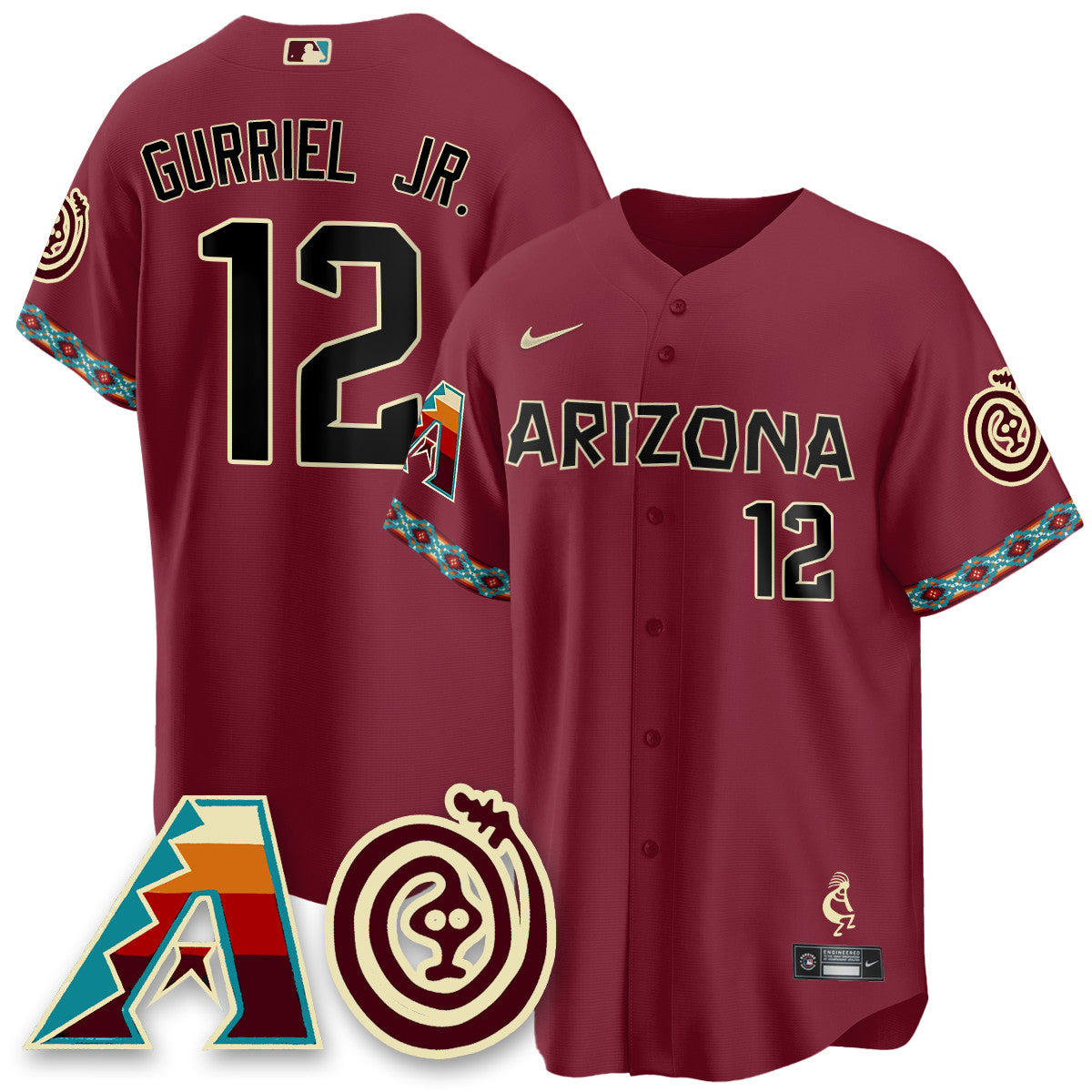 ARI City Connect Concept Jersey V2 - Stitched