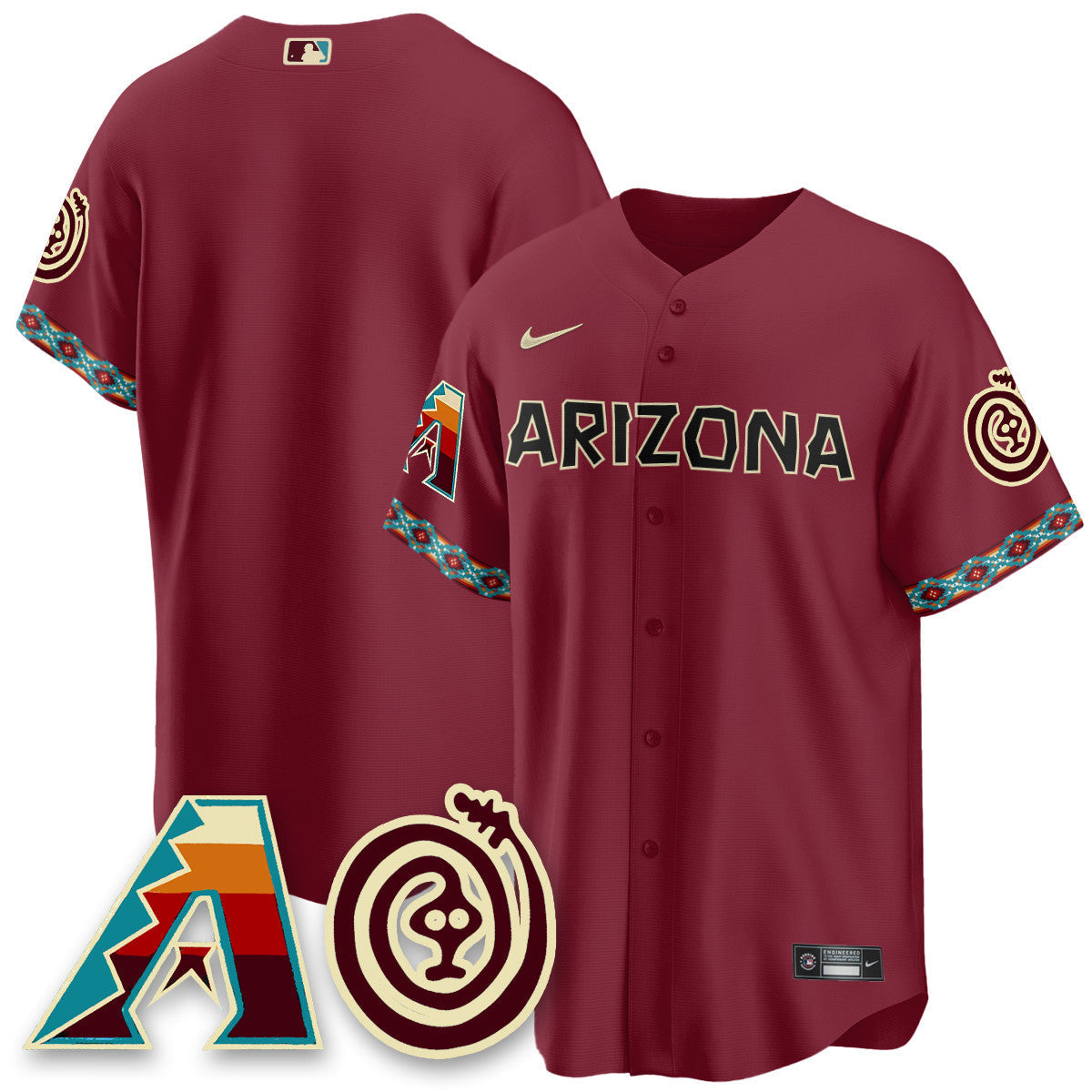 ARI City Connect Concept Jersey V2 - Stitched