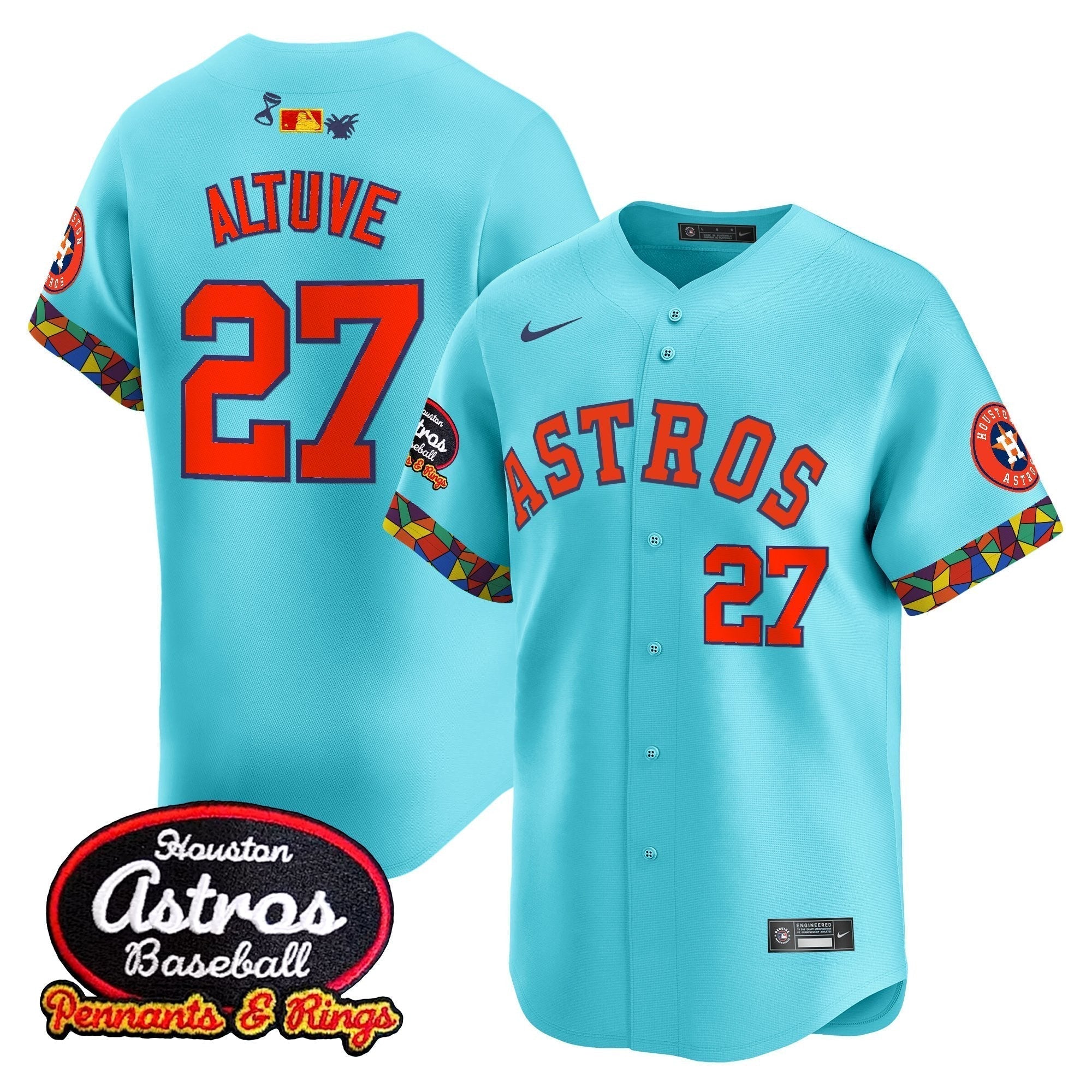 HOU x El Tiempo Cantina Vapor Premier Limited Jersey - Stitched