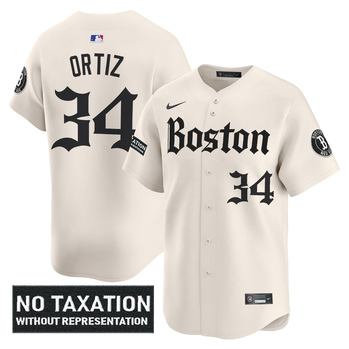 BOS 'Retro Newspaper Edition' Vapor Premier Limited Jersey - Stitched