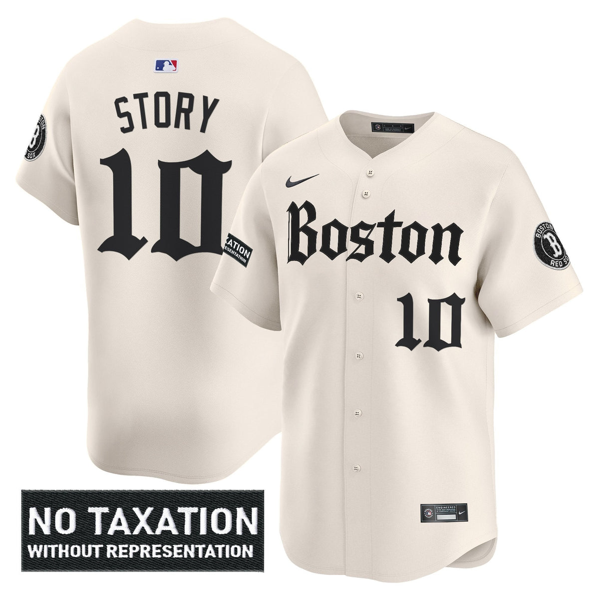 BOS 'Retro Newspaper Edition' Vapor Premier Limited Jersey - Stitched
