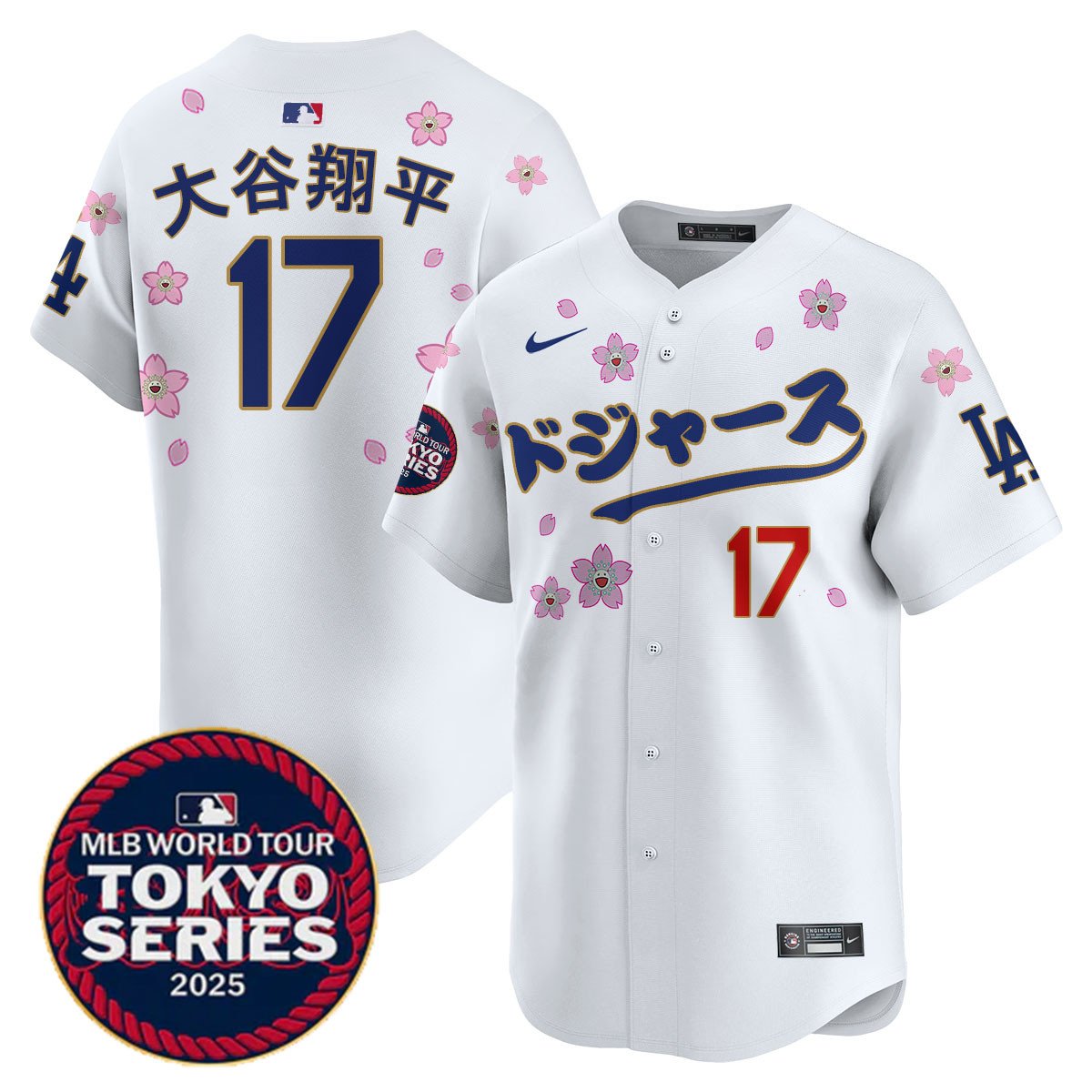 LAD Tokyo Series 2025 Vapor Limited Jersey N6 - Stitched