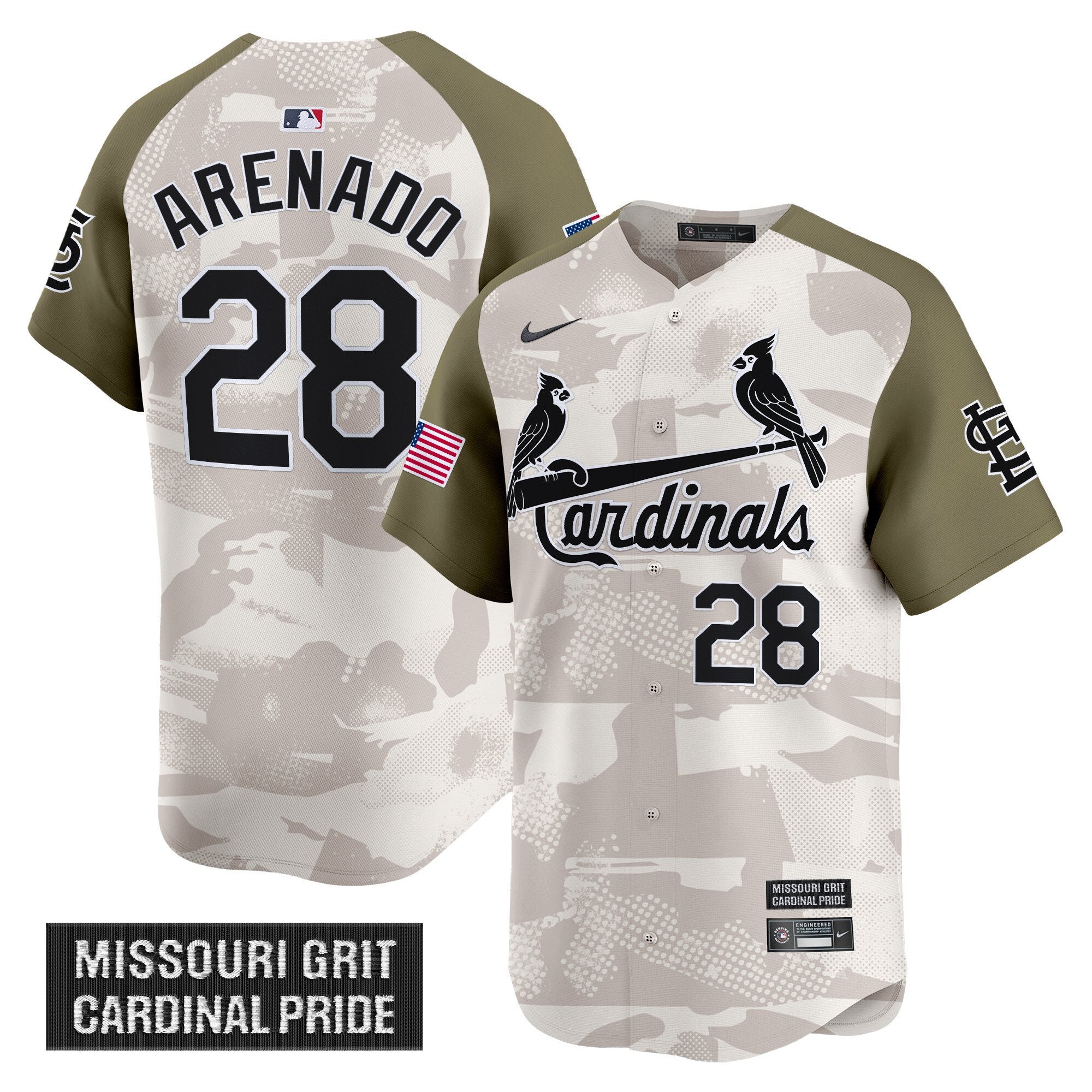 STL 2025 Armed Forces Day Vapor Premier Limited Jersey - Stitched
