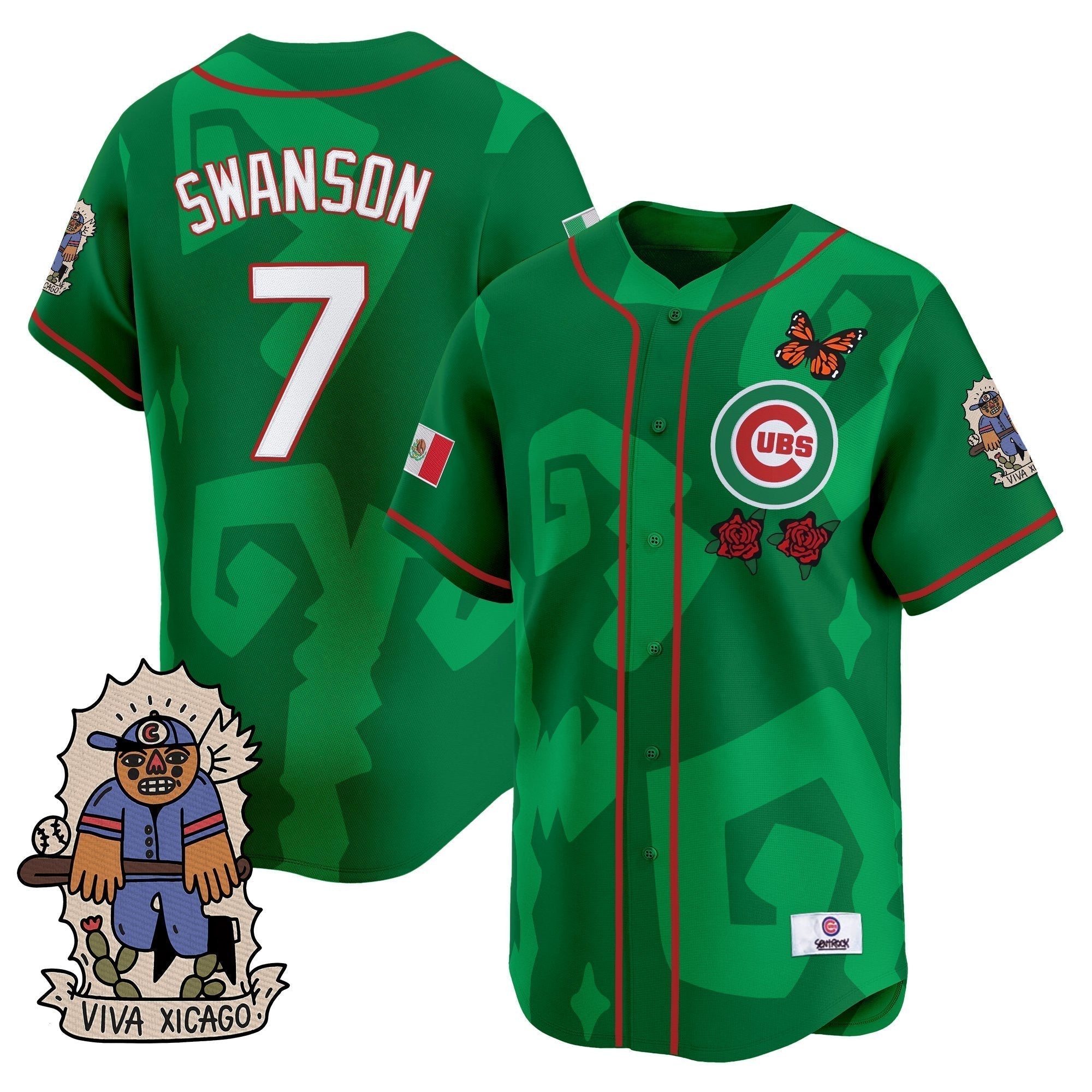 2025 CHC Mexican Heritage Vapor Premier Limited Jersey - Stitched