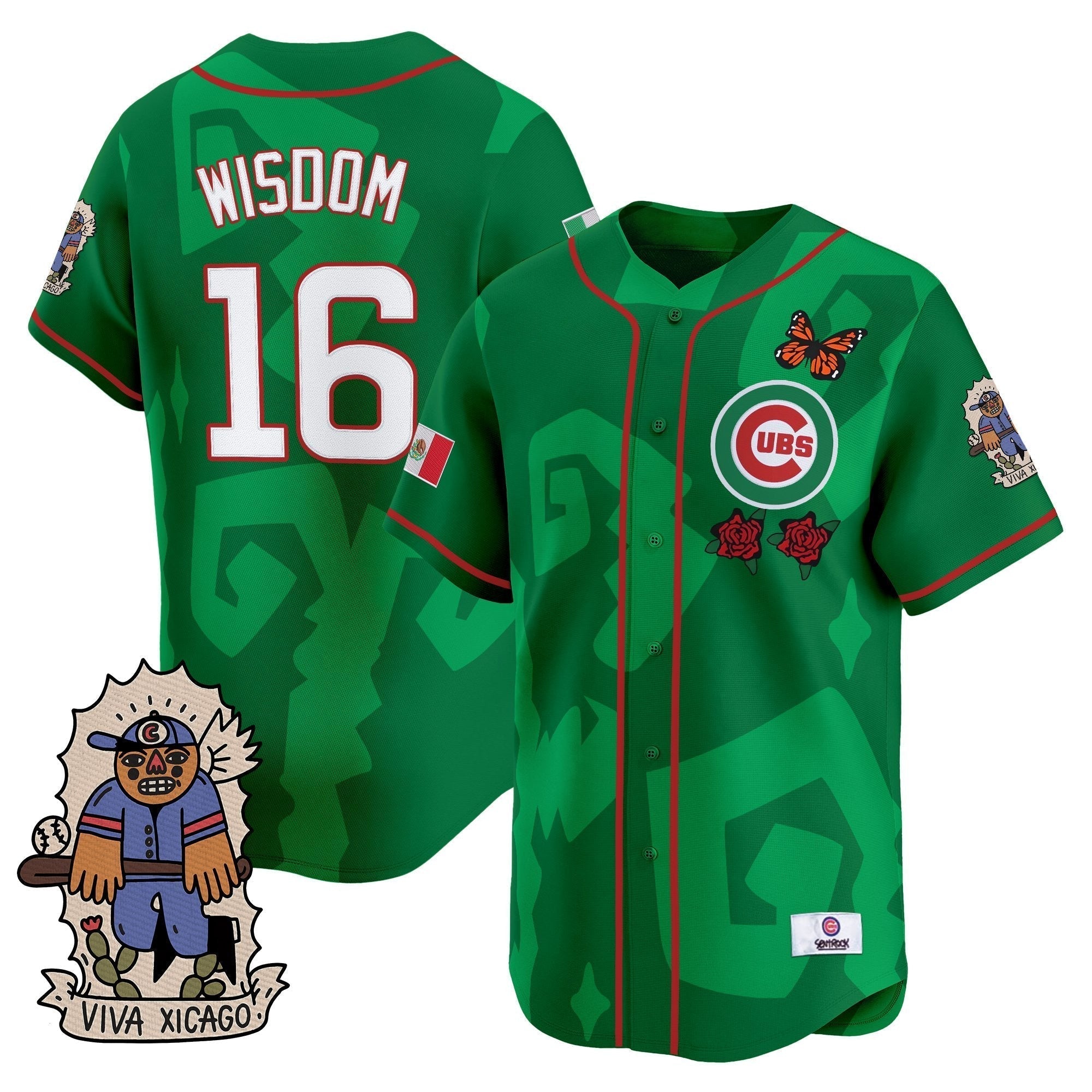 2025 CHC Mexican Heritage Vapor Premier Limited Jersey - Stitched