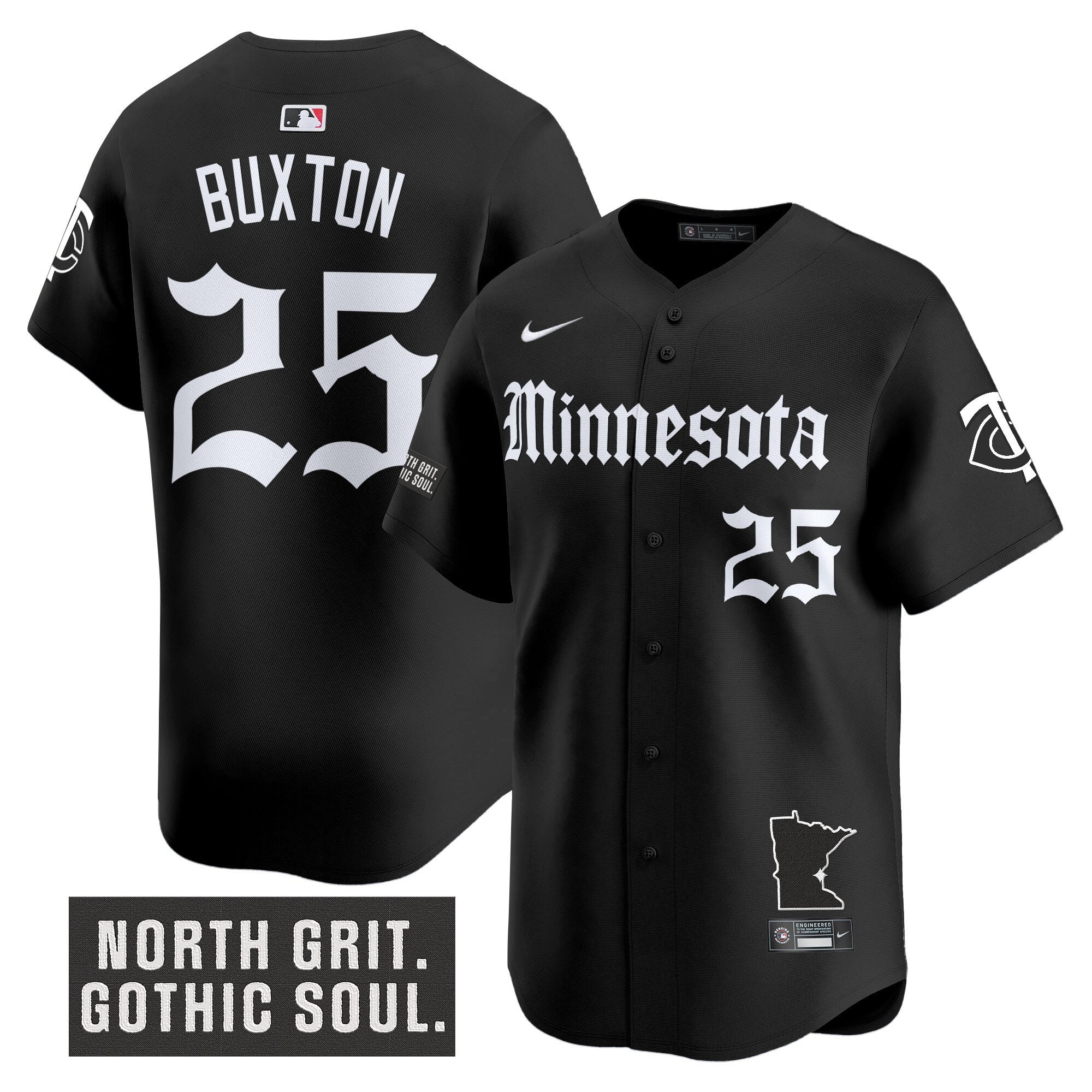 MIN 'Gothic North Edition' Vapor Premier Limited Jersey - Stitched