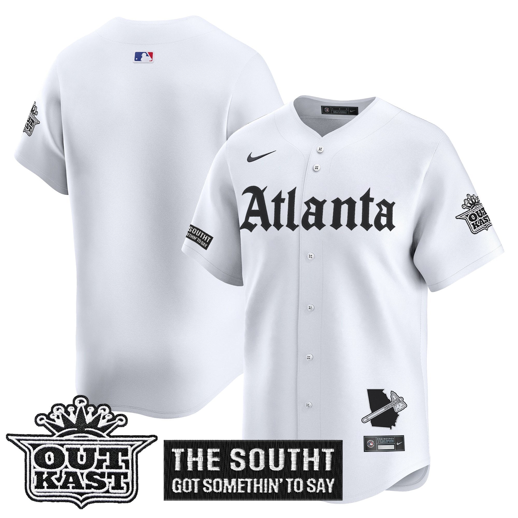 ATL 'Gothic South x Outkast Edition' Vapor Premier Limited Jersey - Stitched