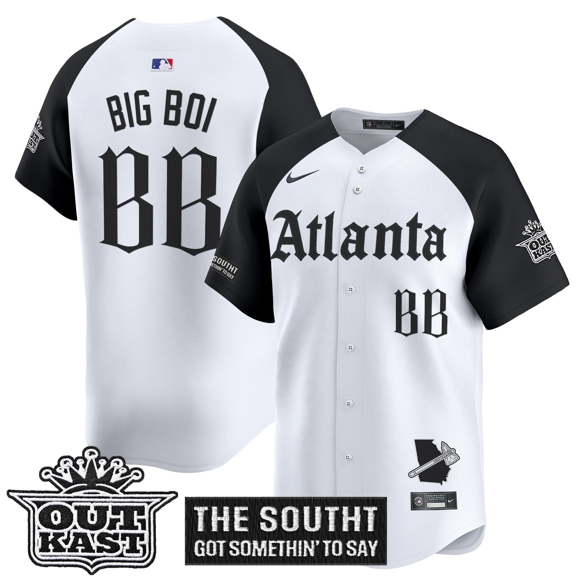 ATL 'Gothic South x Outkast Edition' Vapor Premier Limited Jersey - Stitched