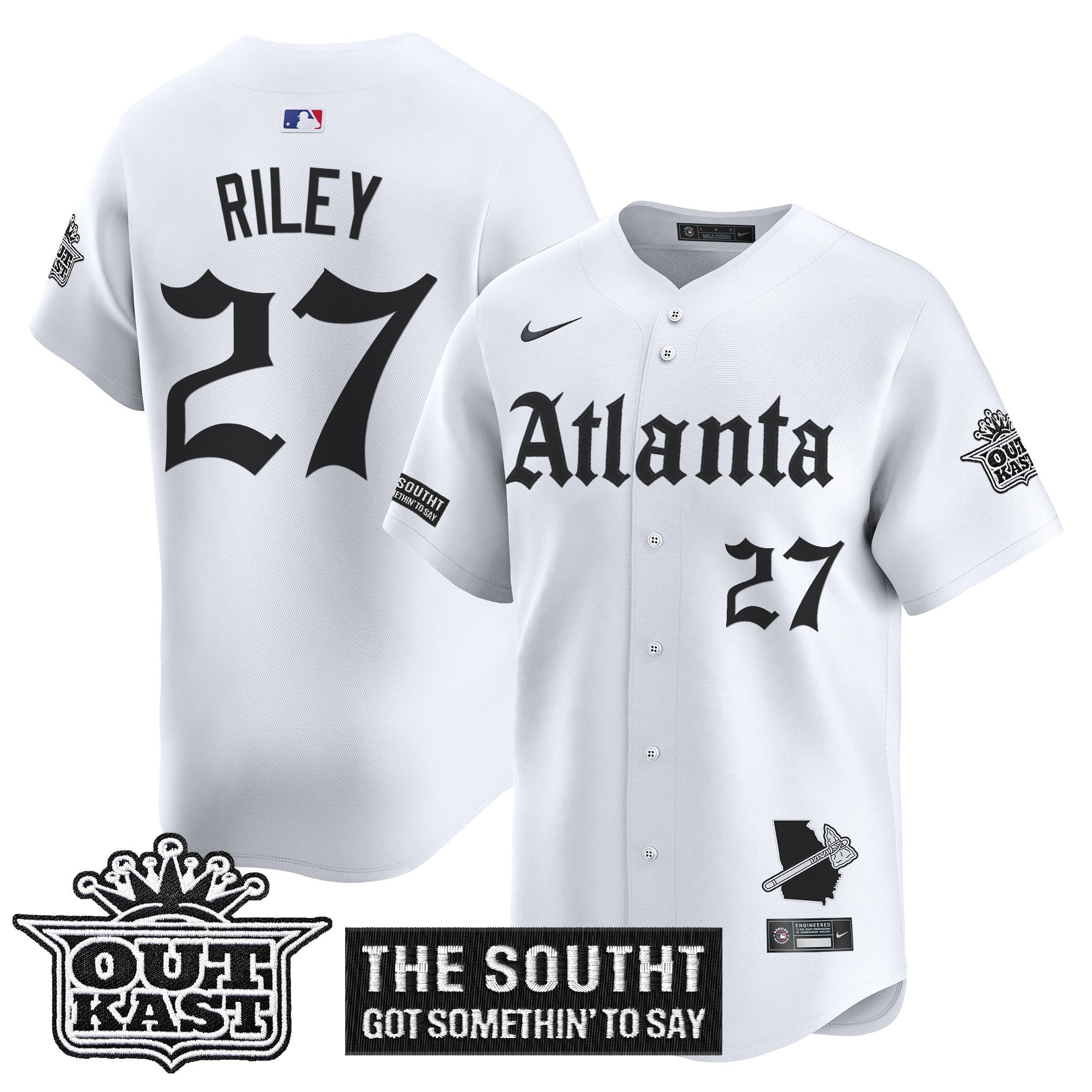 ATL 'Gothic South x Outkast Edition' Vapor Premier Limited Jersey - Stitched
