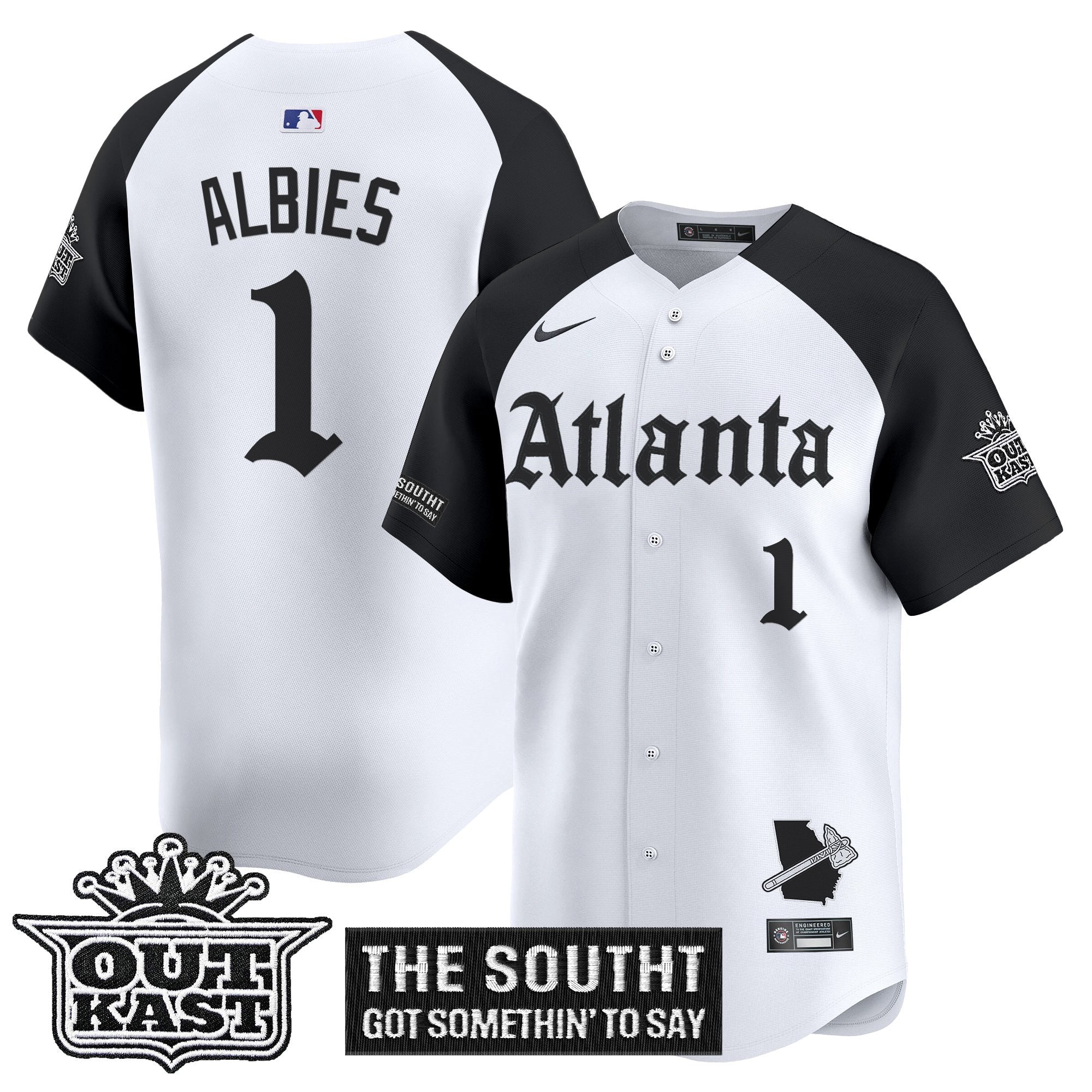 ATL 'Gothic South x Outkast Edition' Vapor Premier Limited Jersey - Stitched