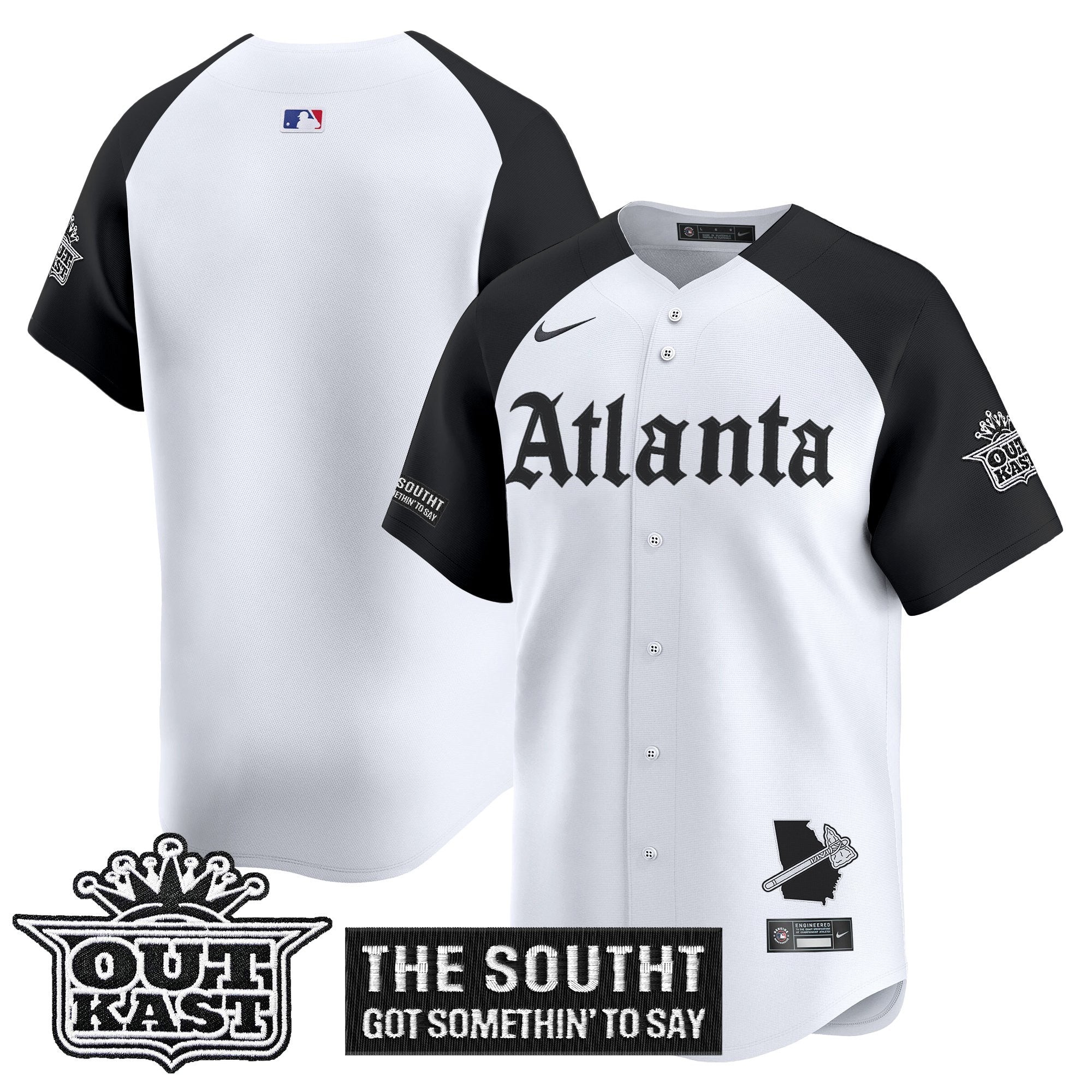 ATL 'Gothic South x Outkast Edition' Vapor Premier Limited Jersey - Stitched