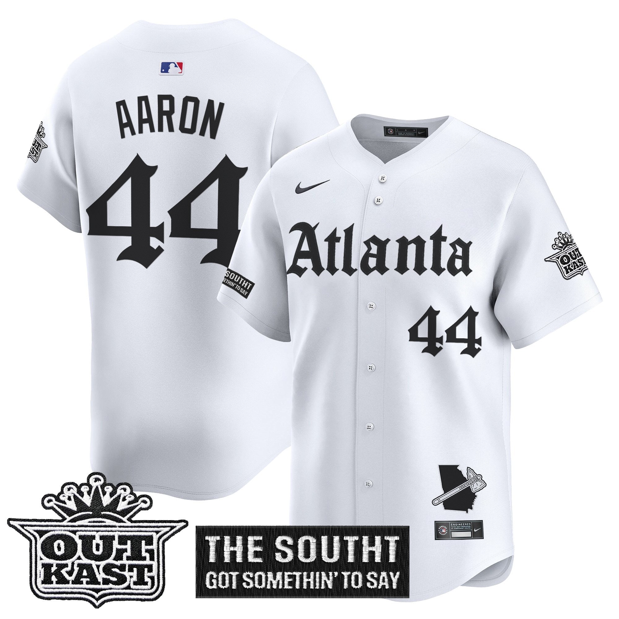 ATL 'Gothic South x Outkast Edition' Vapor Premier Limited Jersey - Stitched