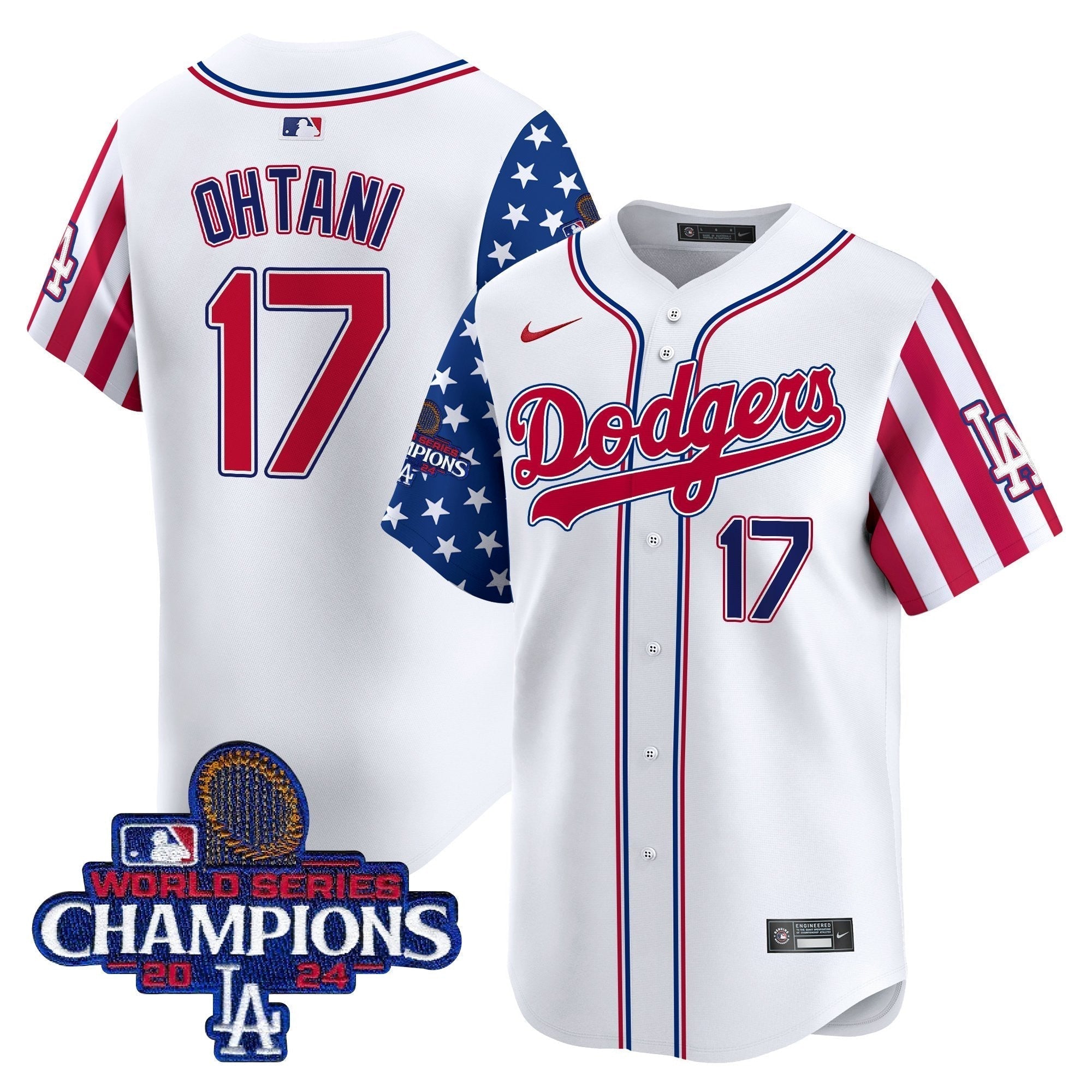 Dodgers 2025 Memorial Day Vapor Premier Limited Jersey - Stitched