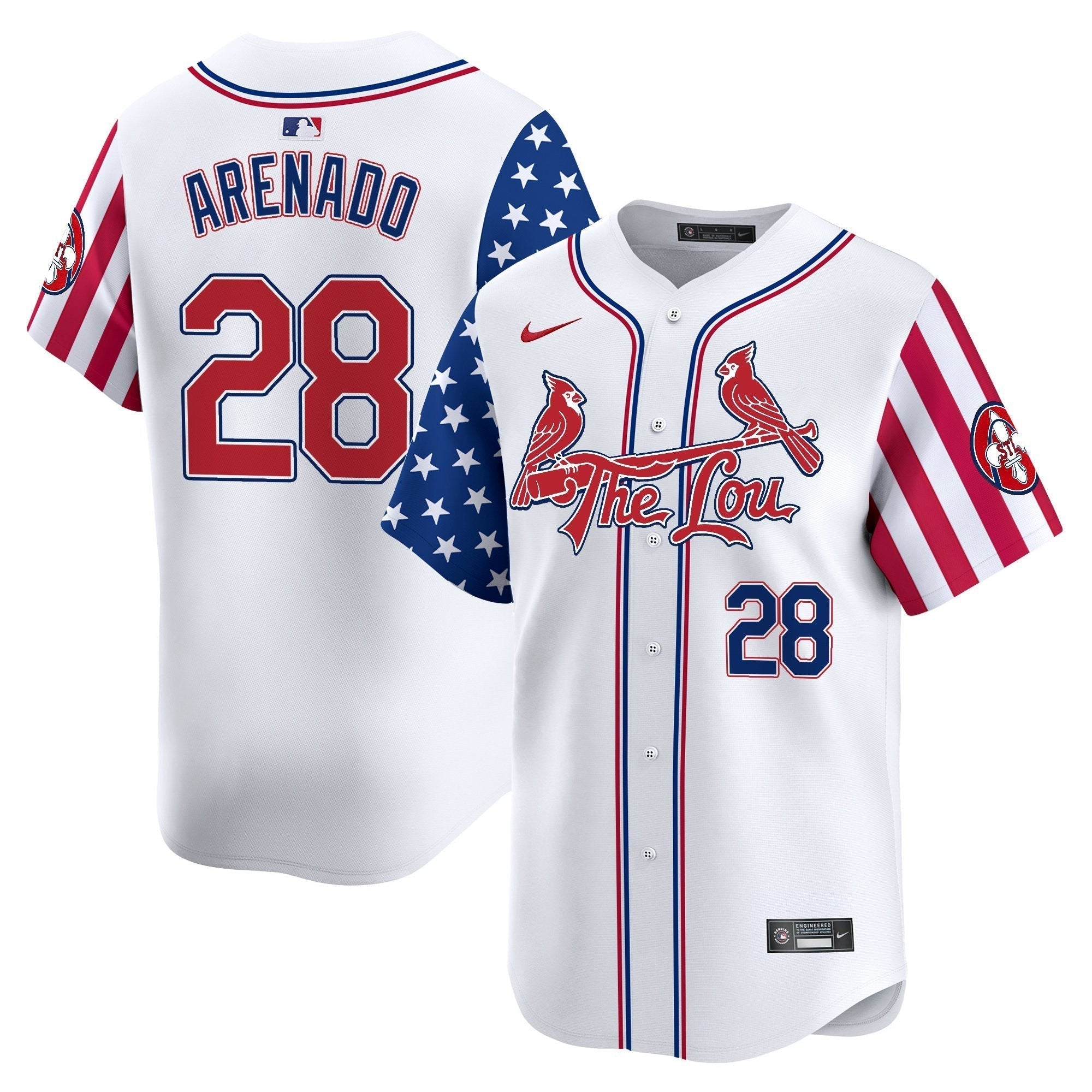 STL 2025 Independence Day Vapor Premier Limited Jersey - Stitched